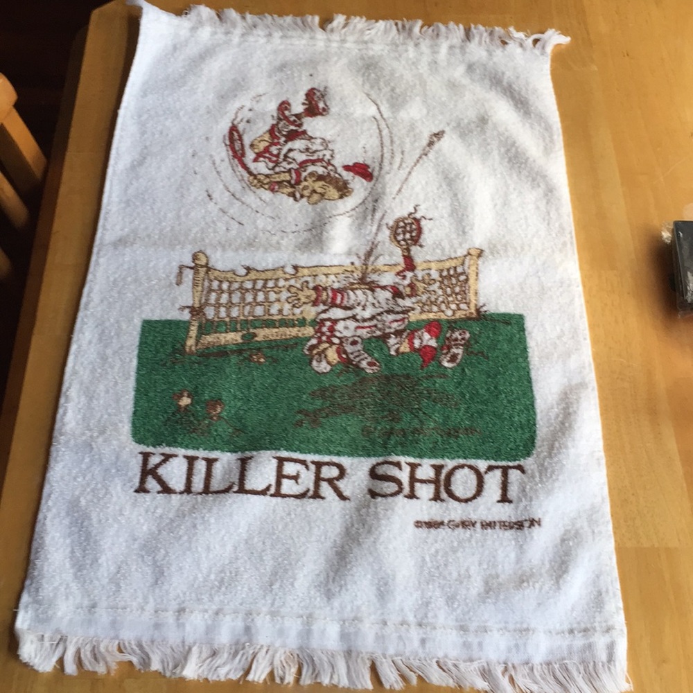 GARY PATTERSON GOLF TOWEL - Killer shot